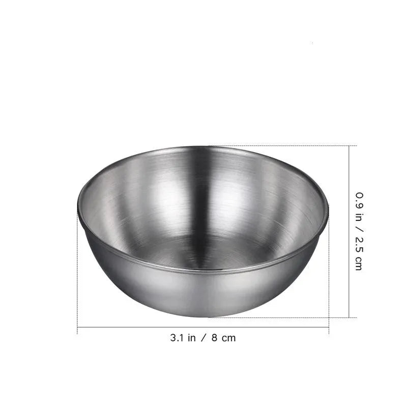 Cuia de aço inoxidavel